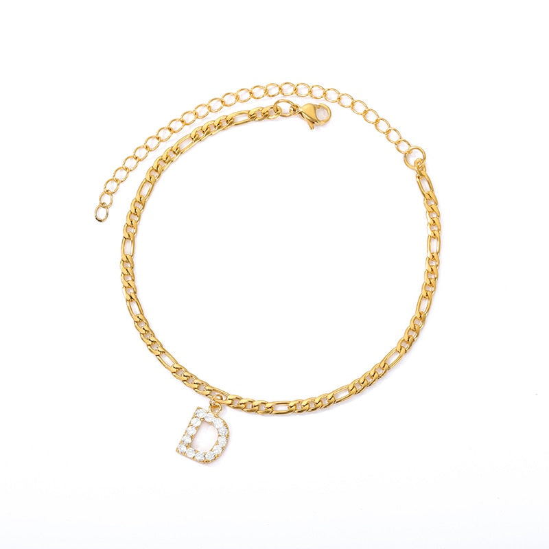 Bracelet with personalized initial – Custom elegance