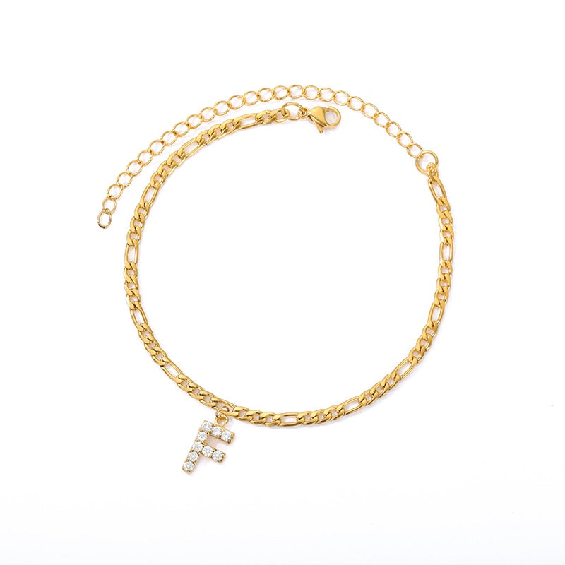 Bracelet with personalized initial – Custom elegance