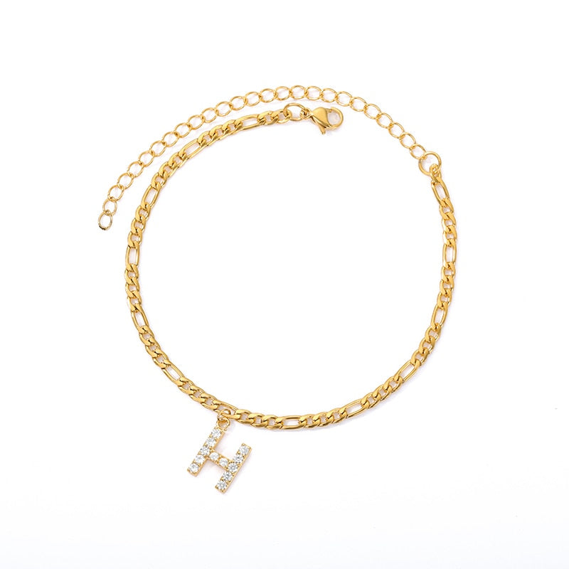 Bracelet with personalized initial – Custom elegance