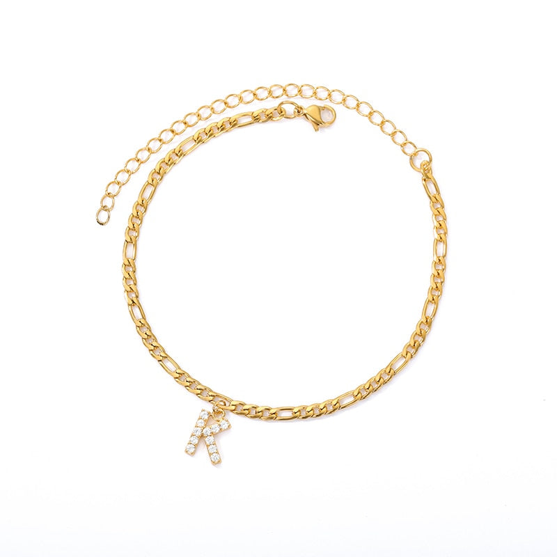 Bracelet with personalized initial – Custom elegance