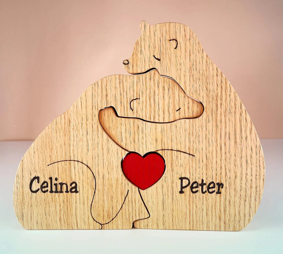 Puzzle Familial en Bois Personnalisé : Souvenir Unique et Intemporel